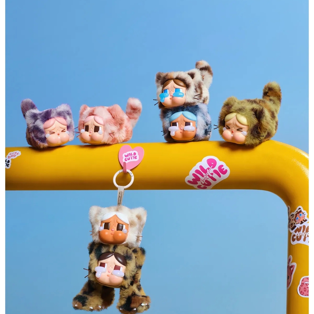 UNOPENED POP MART CRYBABY Wild But Cutie Vinyl Plush Pendant Blind Box AUTHENTIC - Picture 5 of 5